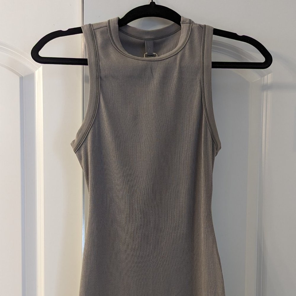 NWT Skims Smoke Cotton Rib Tank Dress - Small